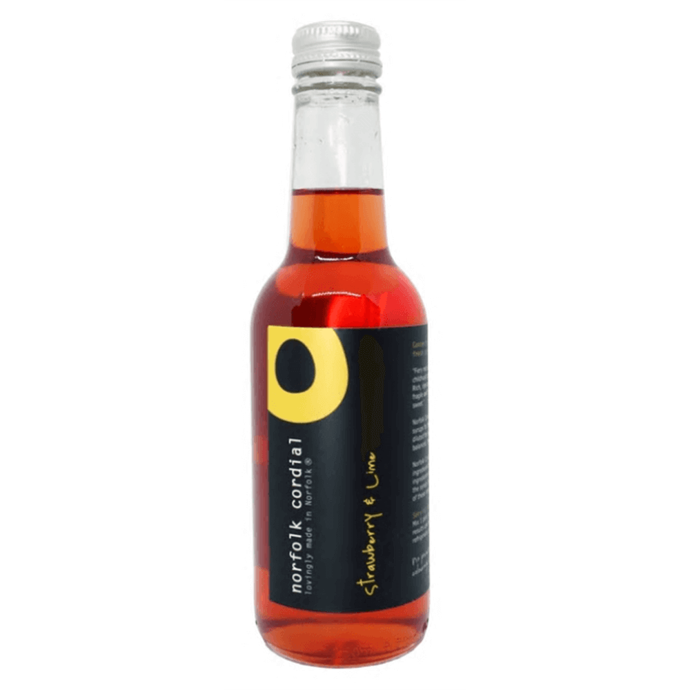 Norfolk Cordial Strawberry & Lime 250ml